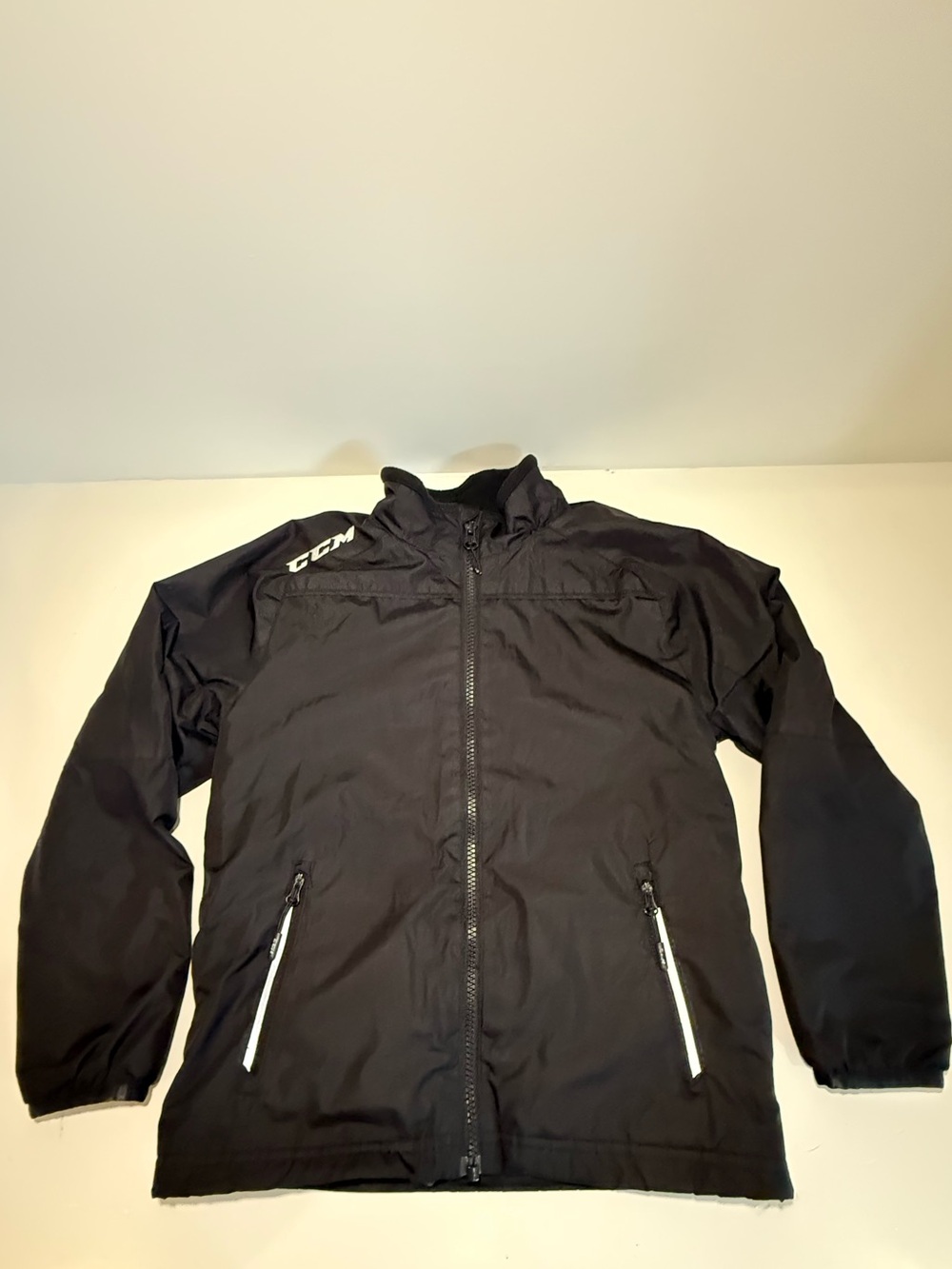 CCM Tactical Degree Fleece-Lined Hockey Jacket Youth Small